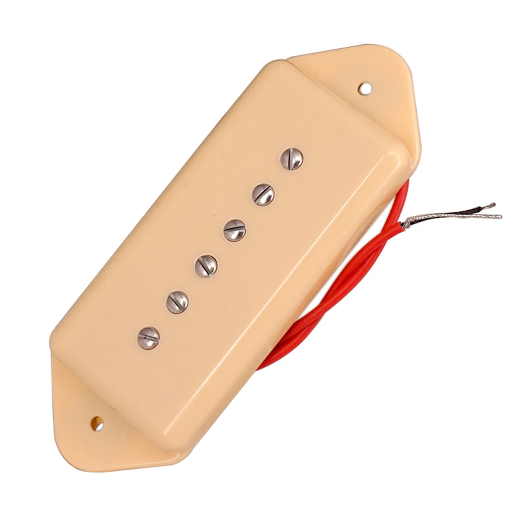 1 Pair Soapbar P90 Guitar Pickups Neck&Bridge for LP Guitar Replacement Parts