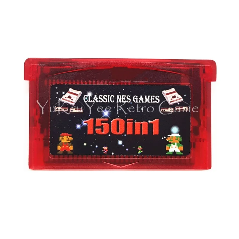 

150 in 1 Video Game Compilation Collection Memory Cartridge Card for 32 Bit Console Accessories
