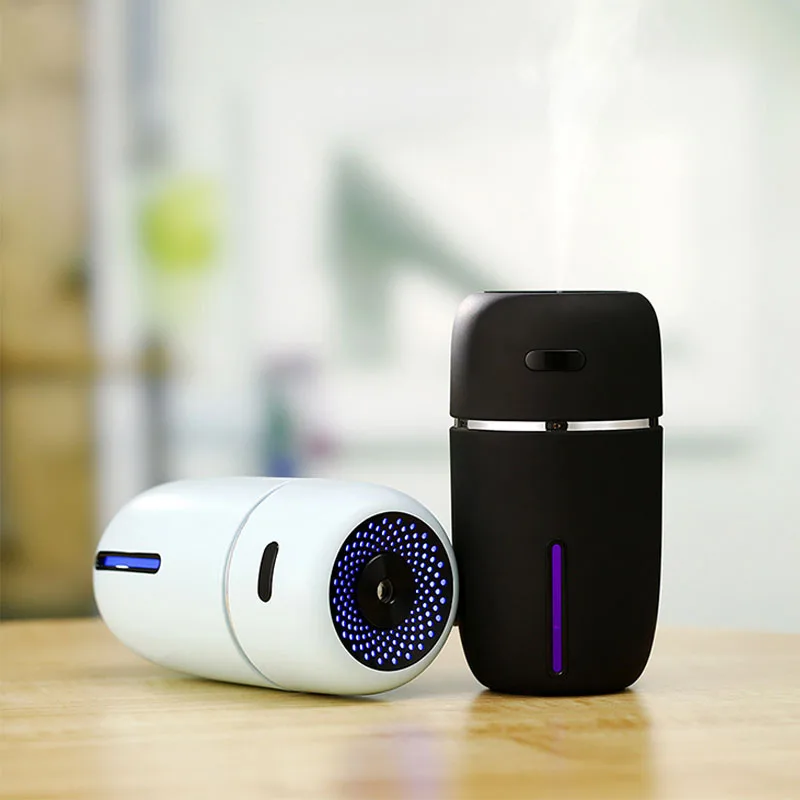 

COOSA Mini USB Air Aroma Humidifier 200ml LED Essential Oil Diffuser Car Aromatherapy Ultrasonic Humidifier Diffuser Mist Maker