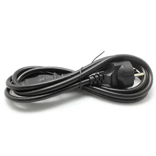 ЕС удлинитель 1,2 м 4 фута 1,5 м 5 футов 1,8 м 6 футов евро вилка IEC C13 кабель питания для Dell PC компьютерный монитор принтер ТВ