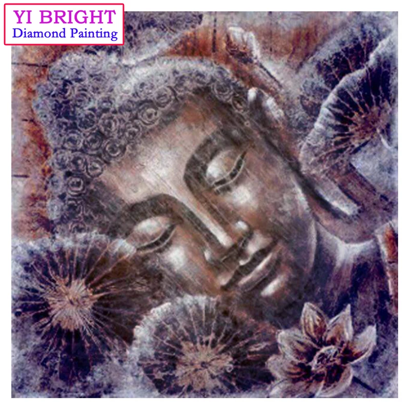 

5D Diy diamond painting cross stitch "Sleeping Buddha" Full Round Diamond embroidery Needlework Rhinestone Mosaic Crafts 1016
