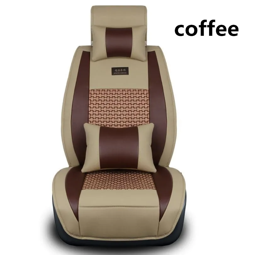 Летний дышащий чехол для автомобильного сиденья, универсальный протектор подушки сиденья, 4 цвета, аксессуары для салона автомобиля