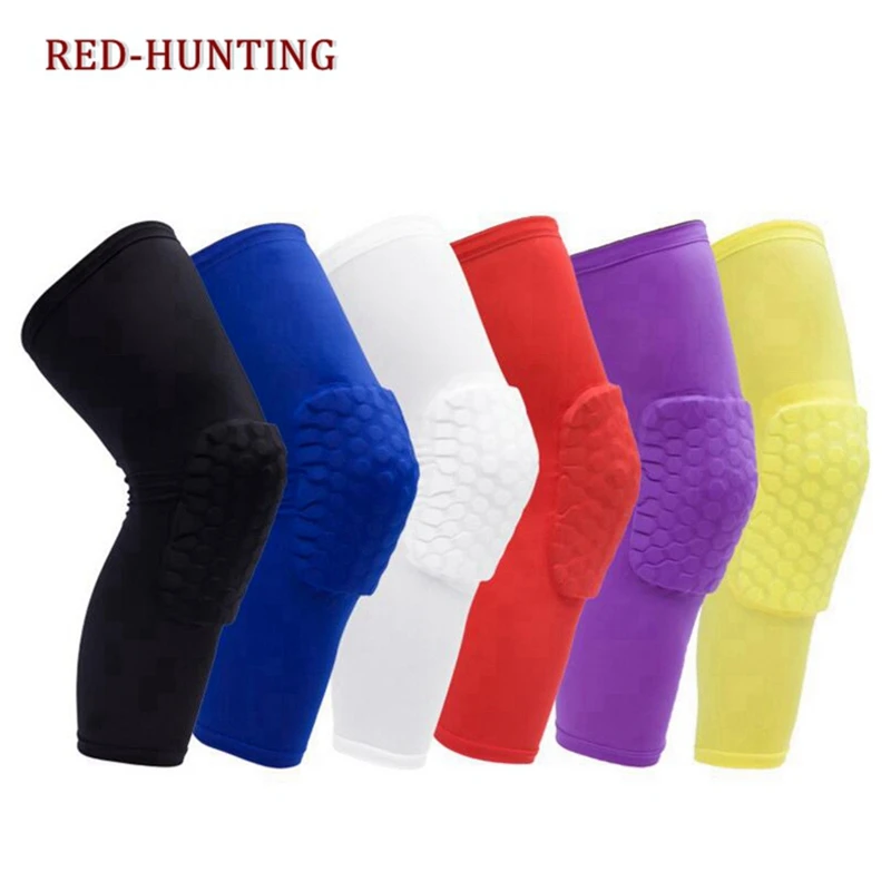 

New Basketball knee pads Adult Football knee brace support Leg Sleeve knee Protector Calf Support Ski Kneepad Sport Safety