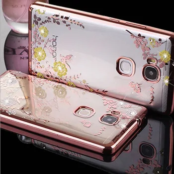 

New Smartphone cases for Huawei Nova plus,30pcs/lot,Diamond soft TPU protective cover for Huawei Nova plus case,free shipping