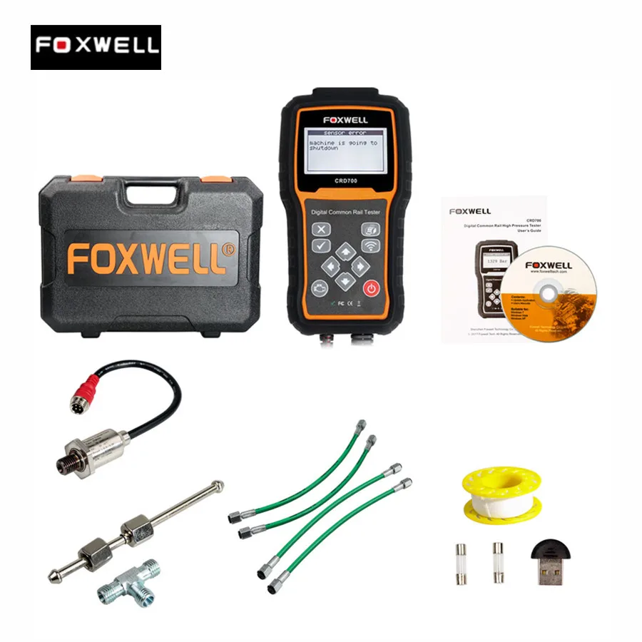 

Foxwell CRD700 Digital Common Rail High Pressure Tester