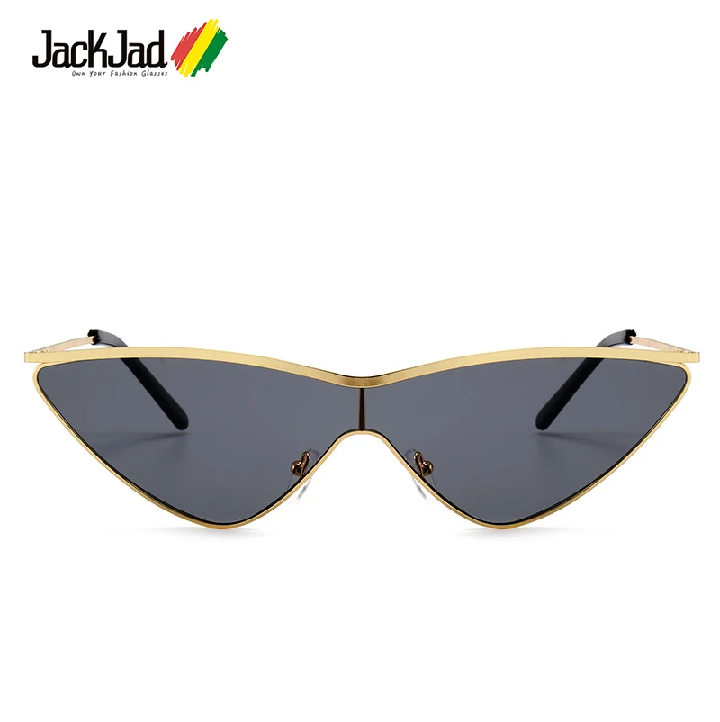 

JackJad 2018 Fashion Metal Cat Eye Style Gradient Sunglasses Women Street Snap Brand Design Sun Glasses Oculos De Sol Feminino