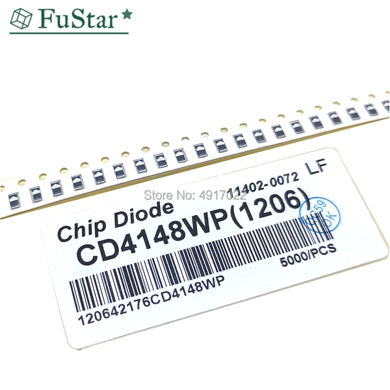 100 шт. 1206 4148 cd4148wp smd переключательный Диод Тип резистора 1N4148 CD4148WP переключатель es