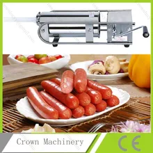 Коммерческий из нержавеющей стали горизонтальный 5л шприц для сосисок