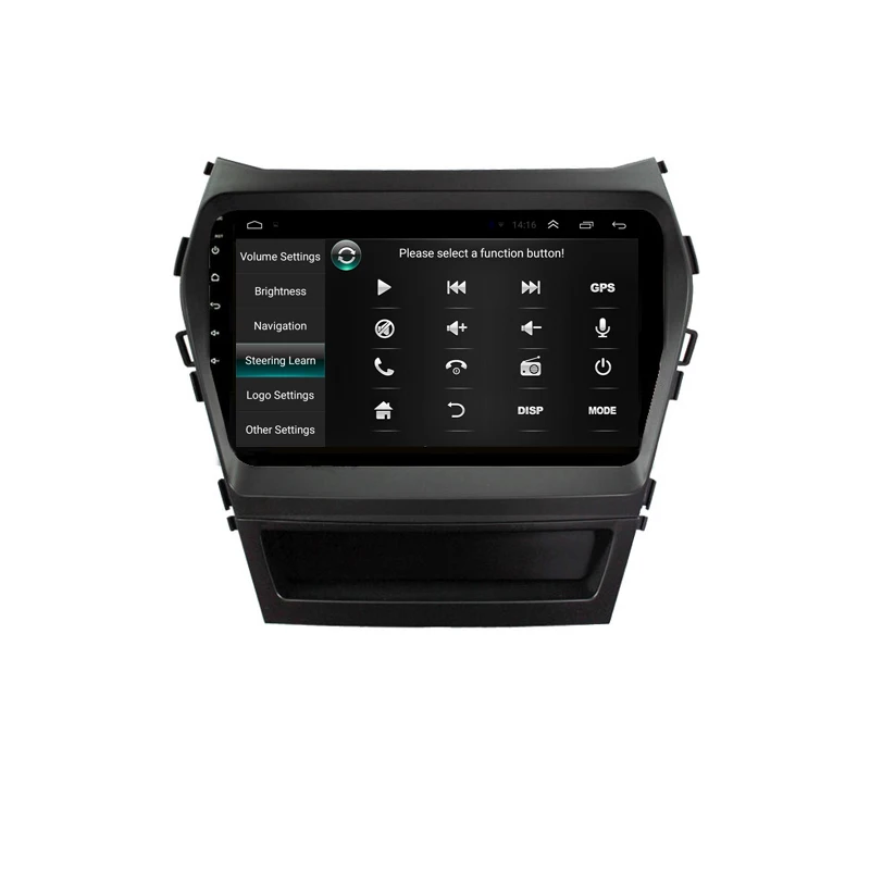 Flash Deal 9" 2.5D IPS Android 8.1 Car DVD Multimedia Player GPS for Hyundai Santa Fe IX45 2015 2016 2017 audio radio navigation 4
