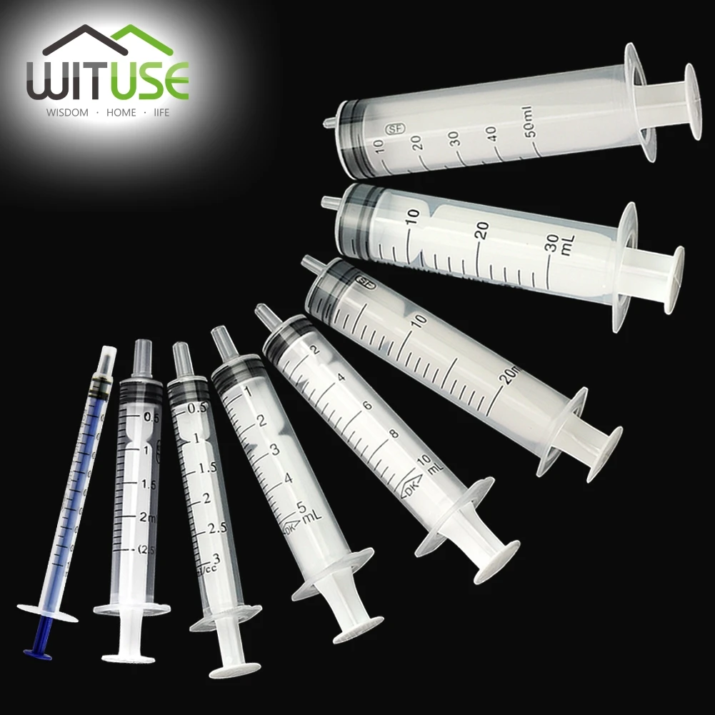 

Big Sale 100Pcs Wholesale One-off Injectors For Pets Ink Cartridge Sampler Measure Nutrient Syringe For Nutrient Hydroponic 50ml