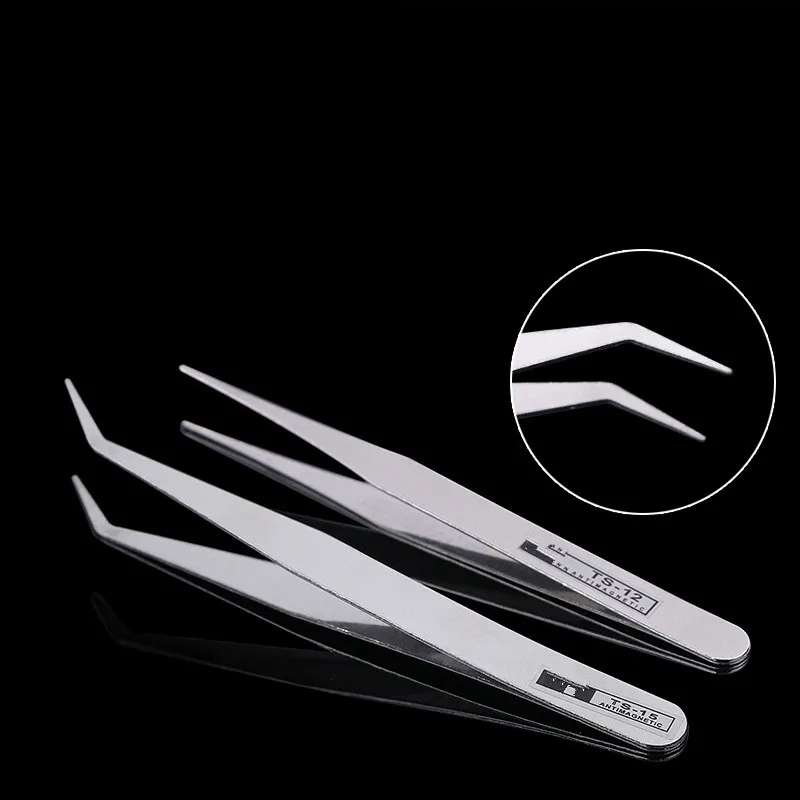 Buy 1pc Stainless Steel Tweezer Nail Cuticle Pusher