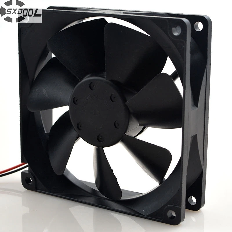 SXDOOL 92 мм вентилятор FD249225HB 90*90*25 2pin DC 24V 0.16A осевой охлаждения|fan radial|cooling fan carfan plastic |