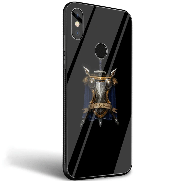 G3 Чехол для телефона из стекла с логотипом World Of Warcraft для Xiaomi mi 8 Lite A1 A2 5X6X9 Red mi Note 5 6 7 Pro 6A 4X Pocophone F1 - Цвет: G3
