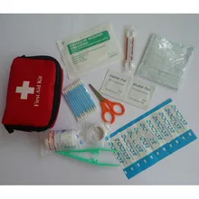 Mini First Aid Kit Portable Medikit For Outdoor Travel Sports, Emergency Survival, Indoor Or Car Treatment Pack Bag