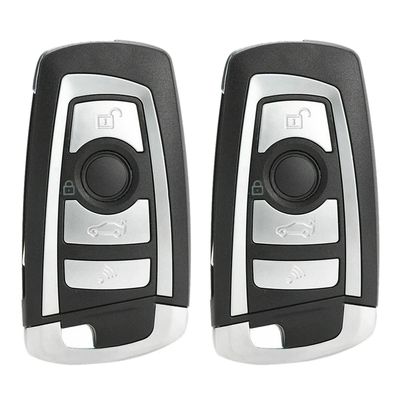 

2Pcs 4 Button 315Mhz Remote Flip Key W/ Id46 Chip Cas2 For Bmw E39 E46 X5 X3 Z3