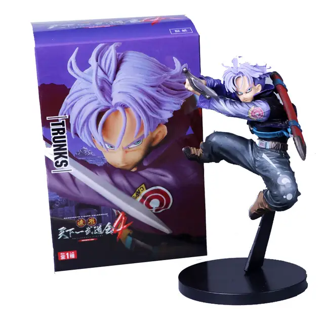 Online Shop 17cm Dragon Ball Z Trunks Future First Coming Jump Up
