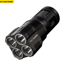 Rechargeable Flashlight NITECORE TM26GT 4 * CREE XP-L HI V3 LED max. 3500LM Beam Distance 704M + 18650 3500mAh li-ion batteries