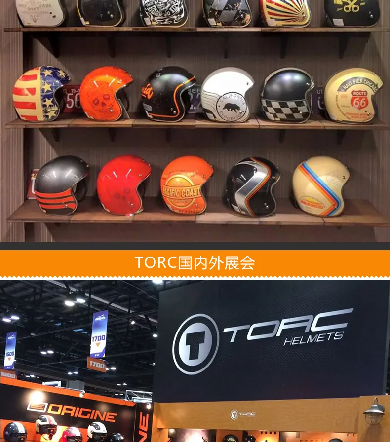 Torc 3/4 с открытым лицом винтажный СКОТТЕР jet moto rcycle шлем moto cross capacete мотошлем Ретро casque casco para moto cross vespa