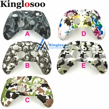 Камуфляжный силиконовый защитный резиновый корпус для Xbox One X S контроллер протектор