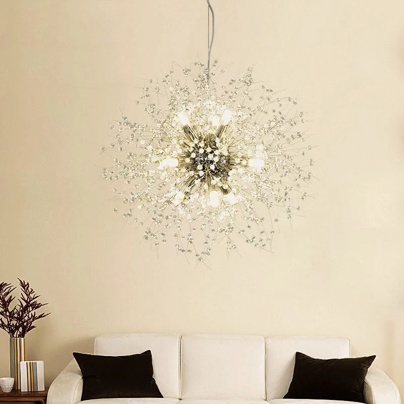 Creative Pendant Light Modrn Lamp Suspension Luminaire Lights  AC110-240v Hanging Bar Dining Restaurant Dandelion Pendant Lights(14)