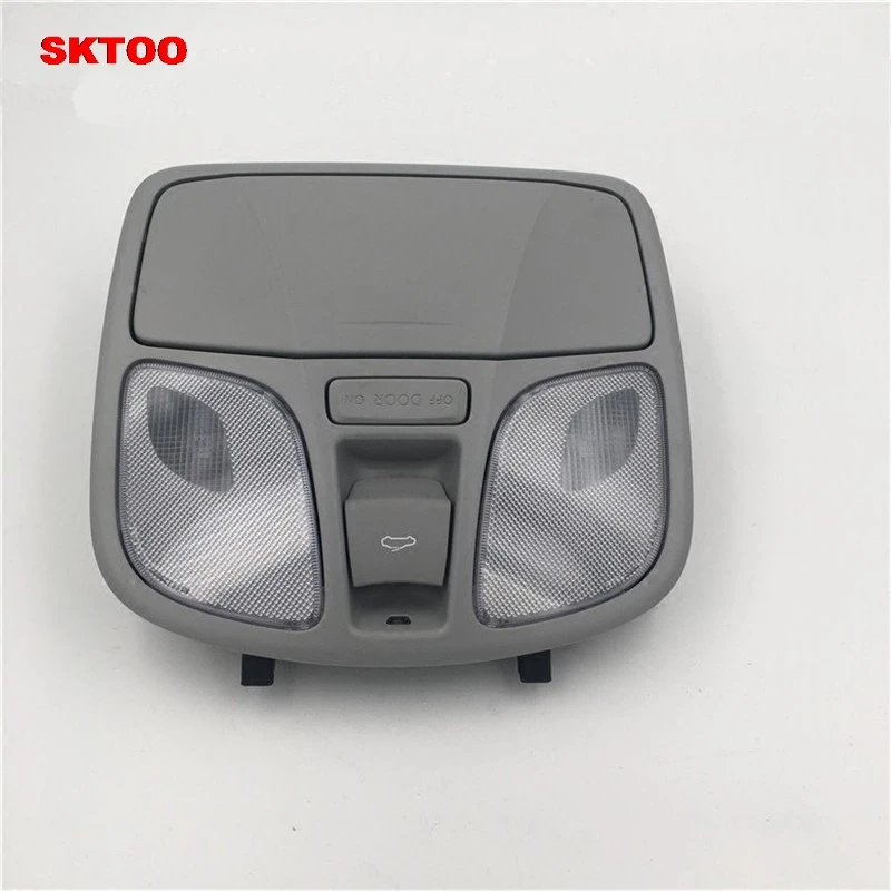 SKTOO для hyundai Sonata восемь поколения купольный светильник/лампа для чтения/переключатель люка/чехол для автомобильных очков провода вилки OEM 92810-4QXXX - Испускаемый цвет: gray