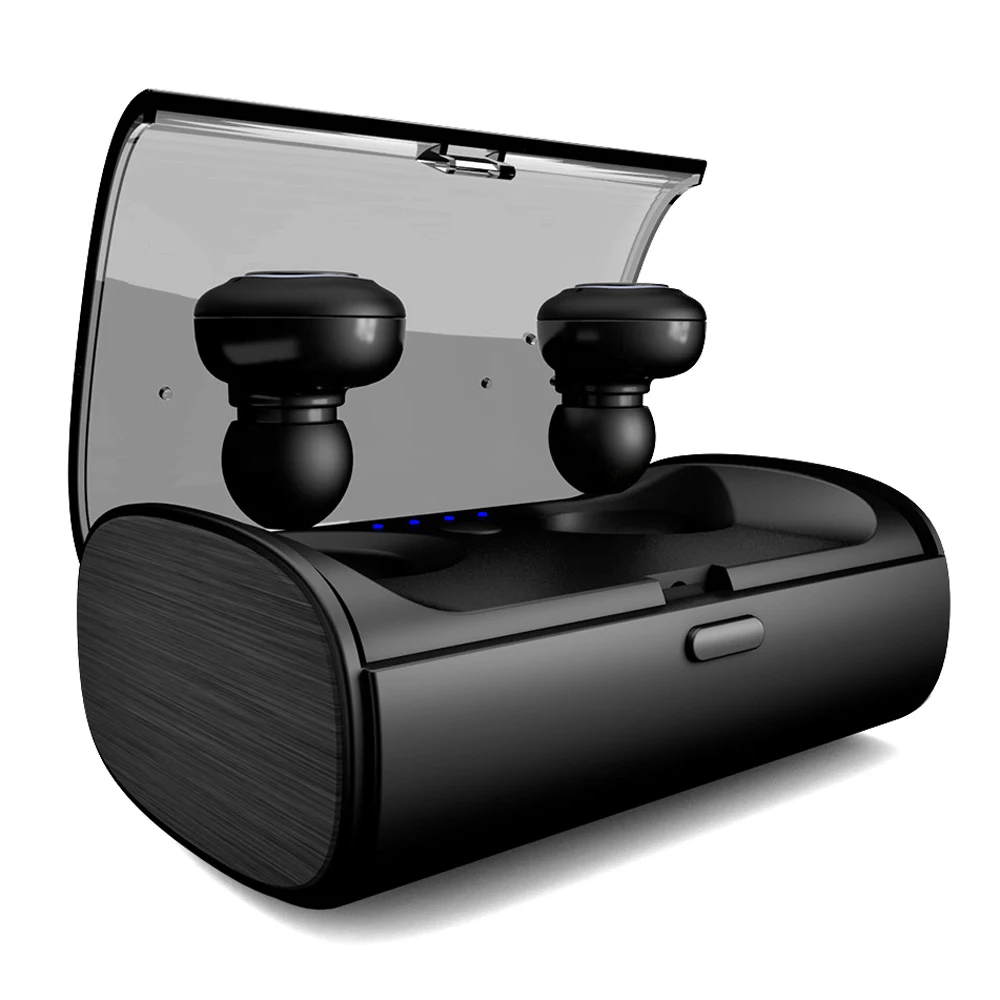 V09 wireless earbuds Bluetooth headset mini   large capacity mobile power sweat-proof sports earplugs