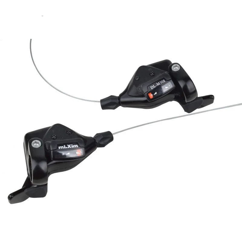 DL M308 Trip 3X8 Speed Bicycle Derailleur Independent Shift Levers MTB