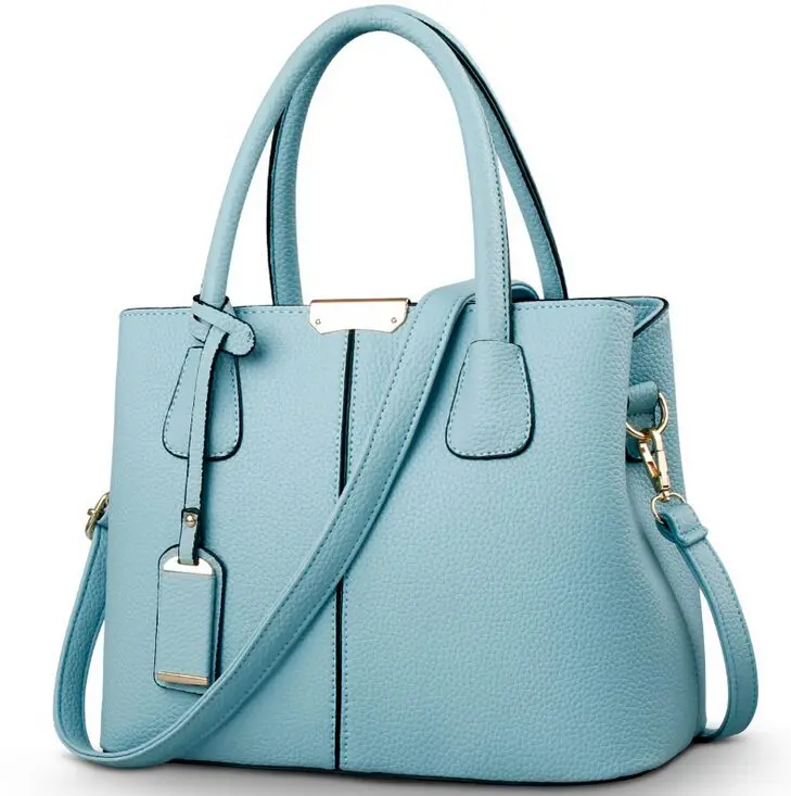 Vogue Star женская сумка Новое поступление PU кожаные сумки для платья высокое качество сумки-мессенджеры для женщин сумки через плечо LA102 - Цвет: Небесно-голубой