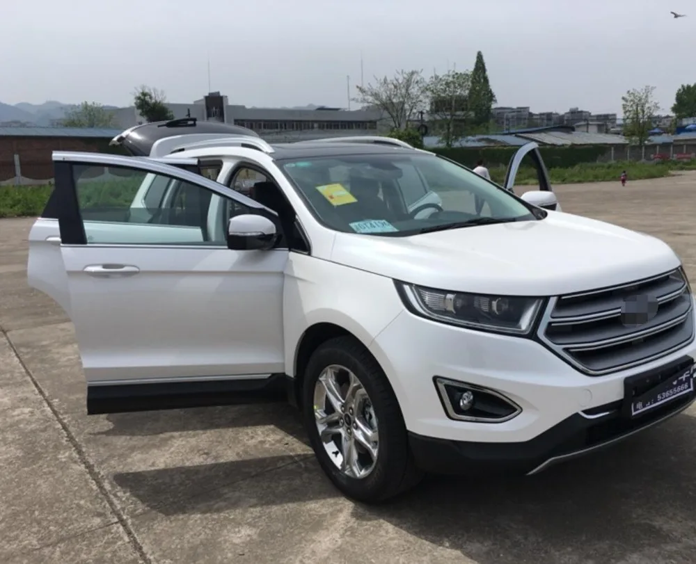 Козырёк для окна Ford Edge 2015 2016 2017 2018|Хромирование| |
