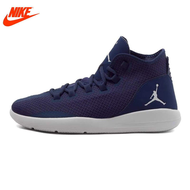 

Original New Arrival Authentic NIKE JORDAN Men's Breathable Basketball Shoes Sneakers Dark Blue 834064-402