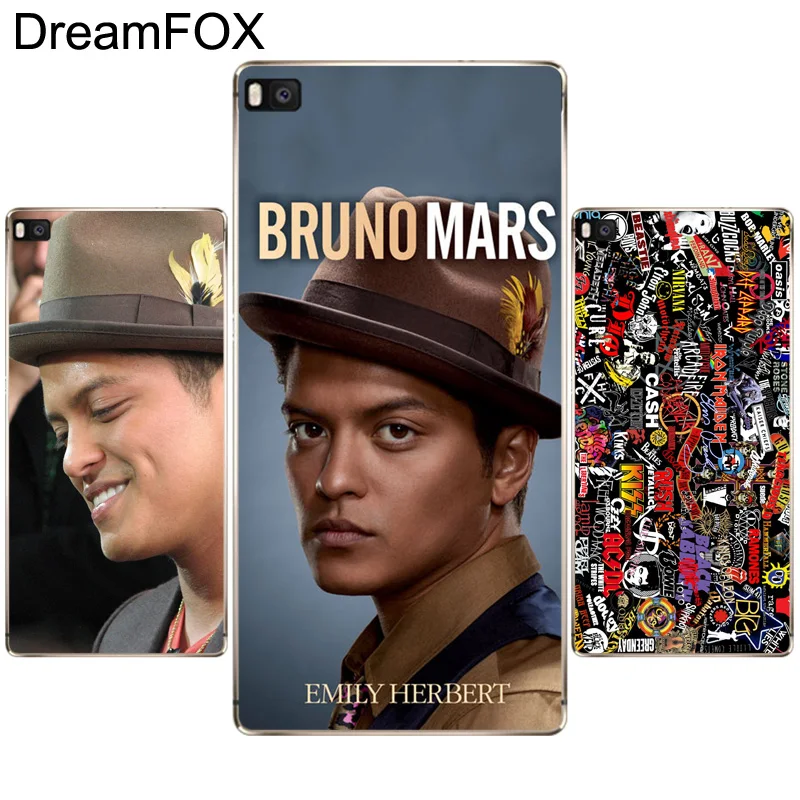 Dreamfox k035 Bruno Mars музыкант Мягкие TPU силиконовый чехол для Huawei P8 p9 P10 lite плюс 2017 Honor 8 Pro 9