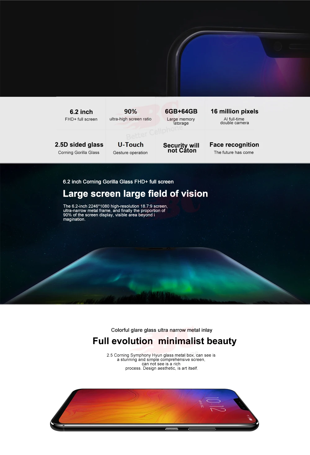 Shop Lenovo Z5 Smartphone 6gb Ram 64gb Rom Full Screen 6 2 Inches Double Shot Dual Cards Dual Standby Gsm 4g Black Online From Best Mobile Phones On Jd Com Global Site Joybuy Com