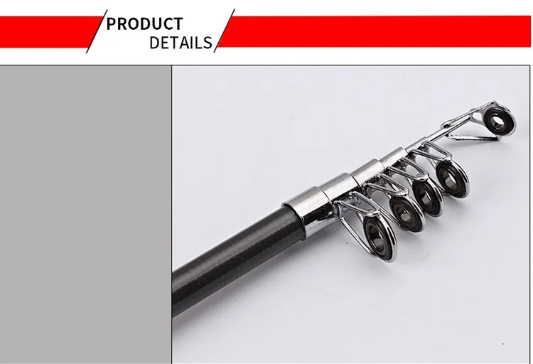Dro[p shipping Spinning/Baitcasting Fishing Rod Pole 130/150cm Portable Carbon Fiber Fishing Rod Mini Carp Feeder Fishing Rod