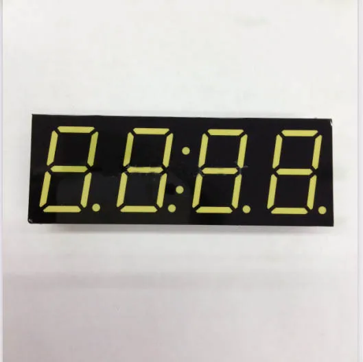 

Free Ship Common cathode 0.8 inch digital tube Clock 4 bits digital tube led display 0.8inches White digital tube