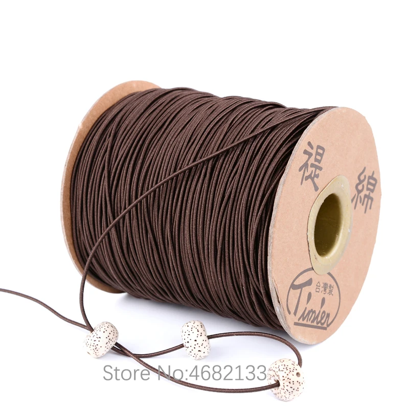 MOQ=1 pc 0.8mm 1.0mm 1.2mm DIY Jewelry Componen stretch Cords Rope/Cord/String/Thread non-fading Polyester Chinese Knot Macrame