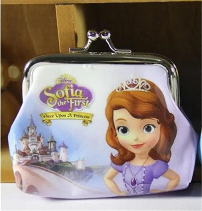 5 Disney Детская кукла аксессуары Мультфильм Принцесса Портмоне елиза Анна София девушки сумки F - Цвет: 5