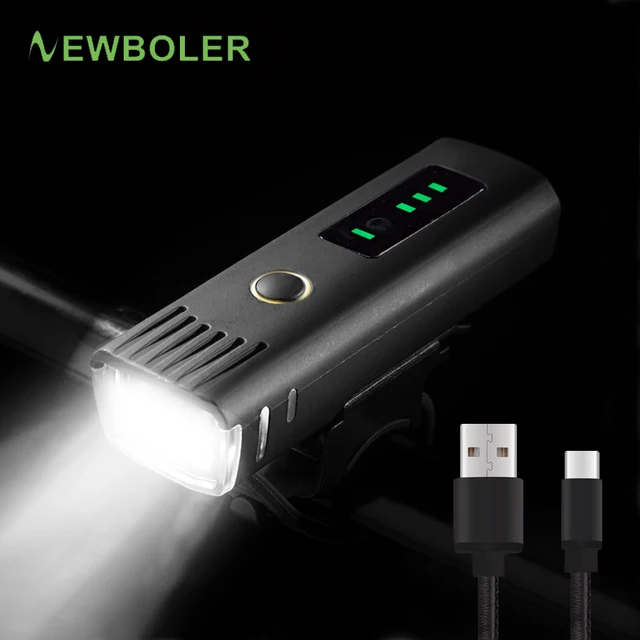 US $5.38 BOLER 350 Lumen Flashlight For Bike Anti-glare Por Bicycle Light USB Rechargeable Battery Cycling H