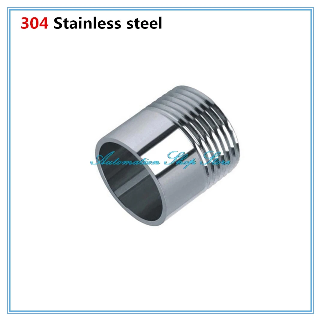 

Water connection 1/4" 3/8" 1/2" 3/4" 1" 1-1/4" 1-1/2" Male Threaded Pipe Fittings Stainless Steel SS304