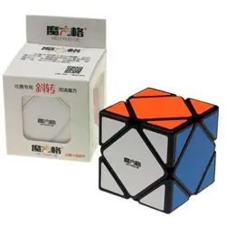 3 цвета Qiyi MoFangGe перекос Скорость Magic Cube 2 на 2 Скорость Cube Магия Кирпичи Блок Логические подарок на Новый год игрушки для детей