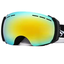 BE NICE professional snowboards high coverage ski goggles snow glasses snowboard goggles anti fog winter glasses SNOW-3500