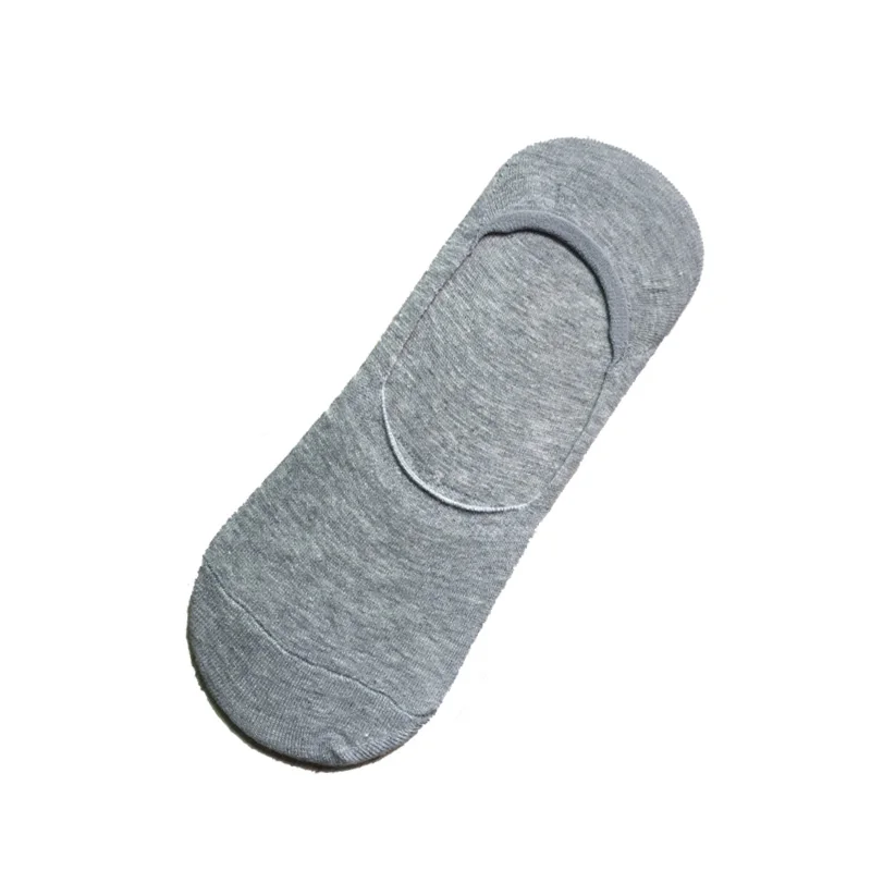 5 pairs gray 5 пар/лот, новинка, летние носки для мужчин, хлопок, Бизнес Стиль, невидимые носки, повседневные, высокое качество, дышащие, одноцветные, не показывают, черные, спортивные, Meias - Цвет: 5 pairs gray