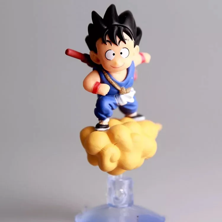 Dragon Ball японского Аниме Сон Гоку криллин кукла для украшения автомобиля экшн Аниме фигурки коллекции Подарки Игрушка Тао Пай с креплением - Цвет: Goku with suctioncup