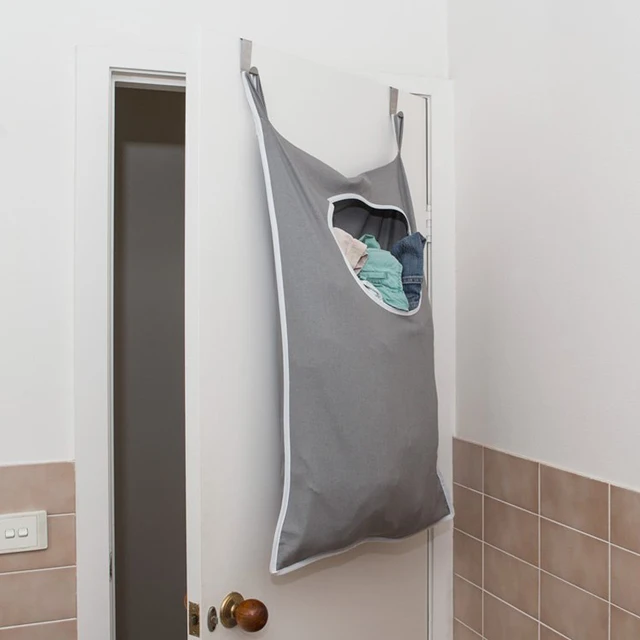 Online Household Door Hanging Laundry Hamper Extra Large Wall Image