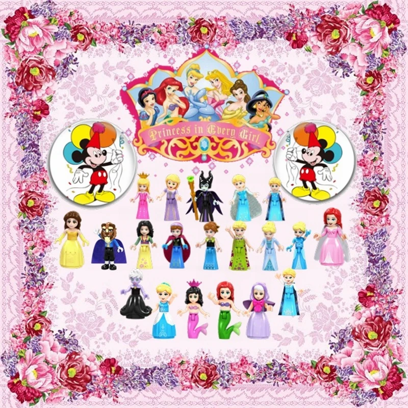 

Legoing Friends Maleficent Belle Ursula Legoing Princess Girl Building Blocks Children For Toys Compatible With Legoings Girls