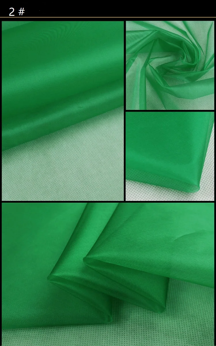 Шелковая ткань шелк, тяжелая Eugen пряжа, шелк тутового шелкопряда, жесткой пряжи, прозрачный белый зеленый
