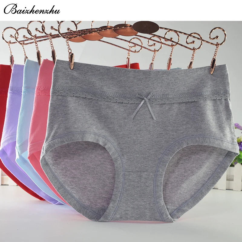 Super Comfortable Sexy Briefs Women's Micro bomb Pure Color Lace