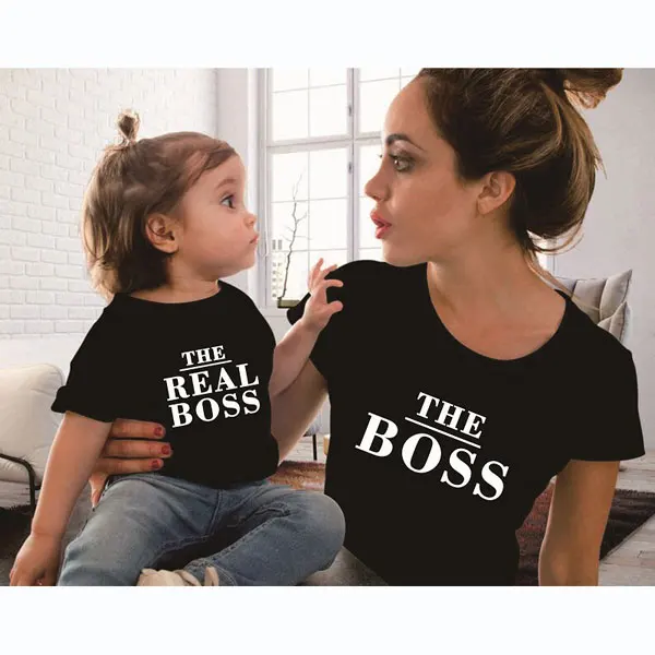 Г. Летние Семейные комплекты футболка «Мама и я» Одежда для мамы, дочки и сына Женская футболка для мамы футболка для маленьких девочек и мальчиков - Цвет: Black