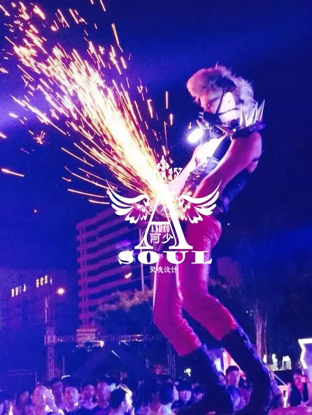 DJ танцевальные выступления необходимые реквизиты для певцов в ночном клубе электронный переключатель холодные Салюты T брюки бюстгальтер DJ костюмы свободного размера