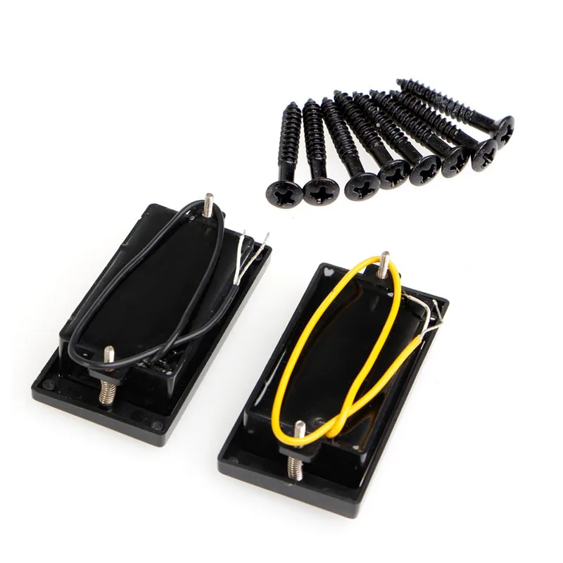 

1Pair Guitar Parts Black Sealed Humbucker Pickup For LP Electric Guitar Durable Protable Pickups
