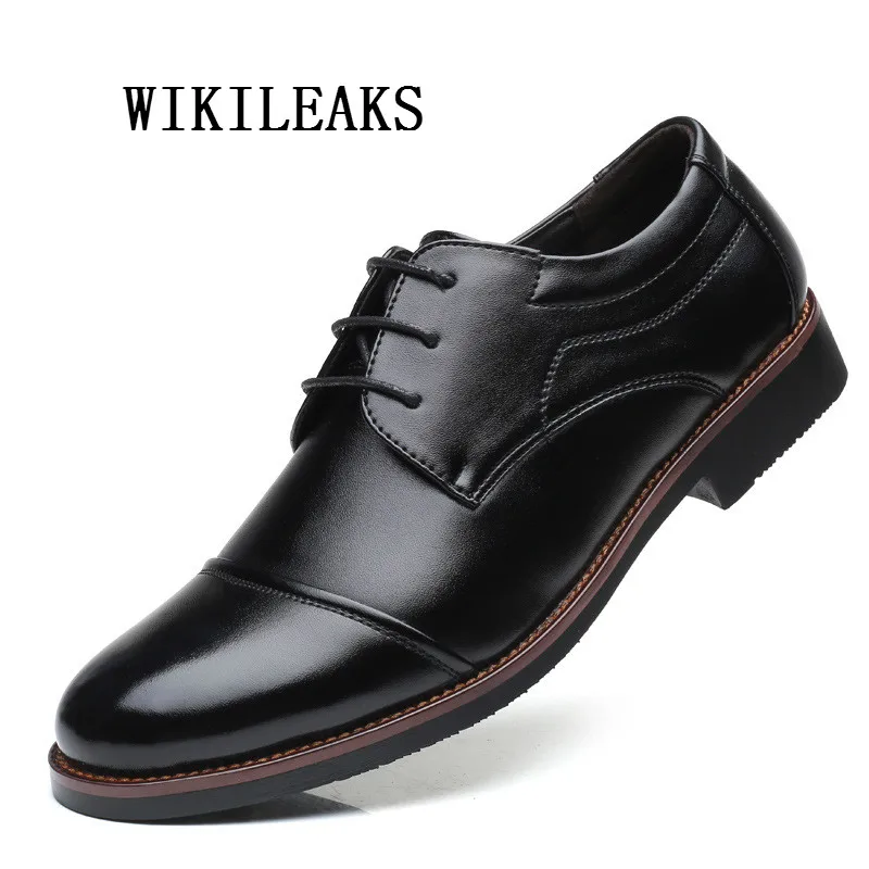 

large size business men shoes formal wedding shoes men pointed toe black dress shoes oxford shoes for men zapatos hombre casual